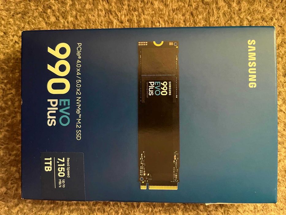 Samsung 990 EVO Plus | 1TB SSD NVMe M.2 | M.2 2280 PCIe 4.0 x4 / 5.0 x2 | Dla graczy