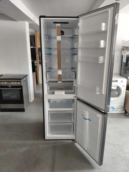 Lodówka Amica FK3706E.2DFZXC (D) Pełny No Frost 200cm Komora świeżości Czarny Inox