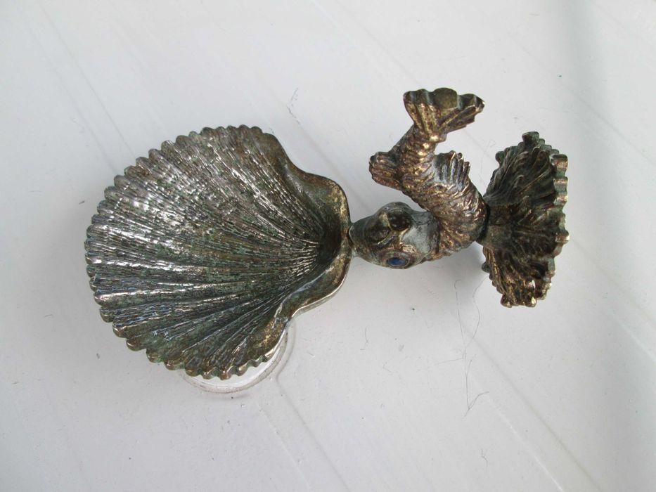 15 Acessórios Rústicos para Casa de Banho "Golfinhos" em Metal Dourado