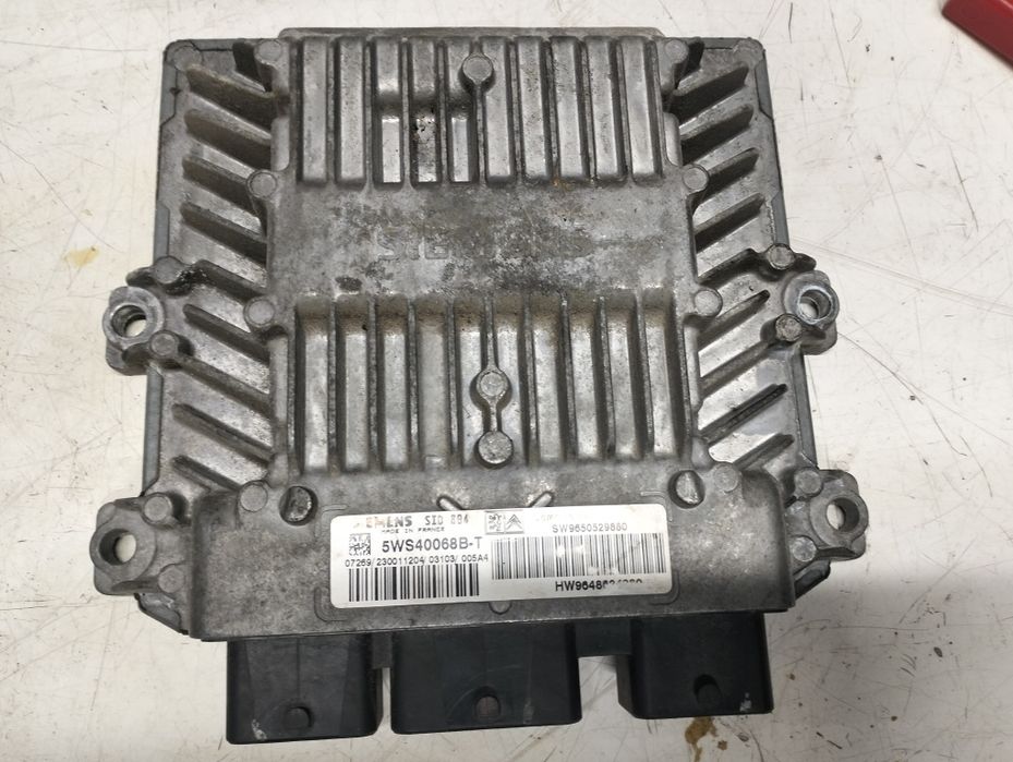 STEROWNIK 5WS40068BT sterownik Komputer silnika Citroen Peugeot HDI  moduł komfortu C2 C3 206 207 307 308