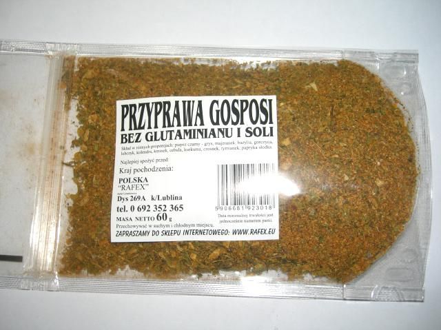 przyprawa gosposi bez glutaminianu i soli 60 g