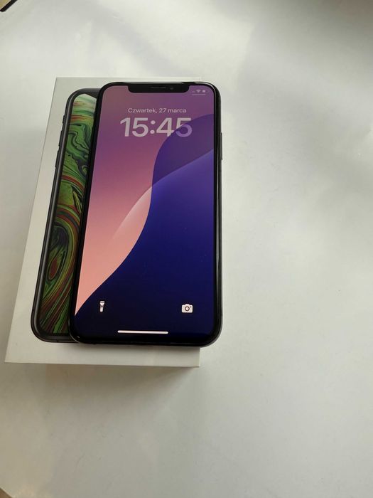 Apple iPhone Xs, Space Gray, 64 GB, kondycja 100%, gwarancja