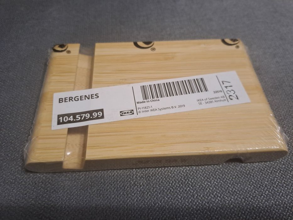 Podstawka na telefon, tablet. Bambusowa. Ikea