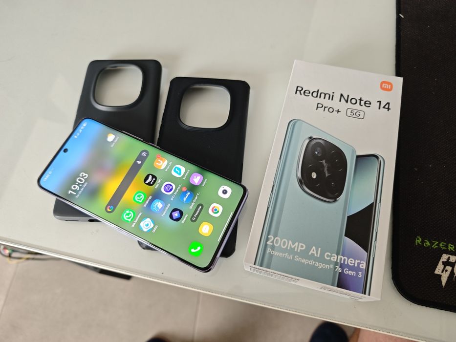 Redmi note 14 pro+, 200mp camera,  256gb armazenamento