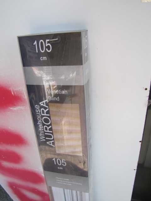 Żaluzje weneckie z PCV Roleta okienna Łatwe w montażu szer 105cm