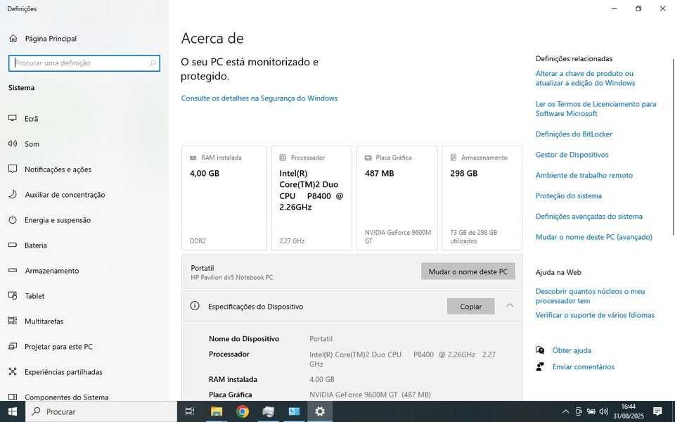 Computador portátil HP Pavilion