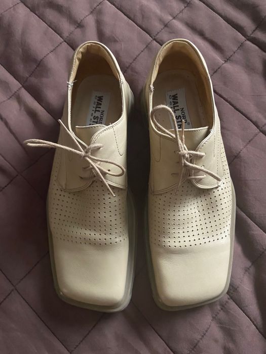 Buty eleganckie męskie skóra Nord, 27,5 cm, 41