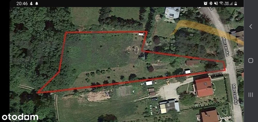 Działka budowlana 3179 m² Wilczków, niedaleko Wrocławia przy lesie - Widok 4