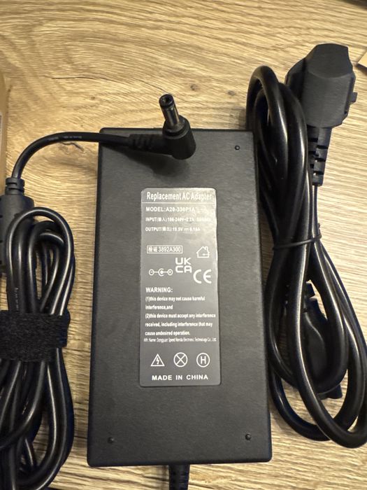 Ladowarka adapter do laptopa model A20-330 P1A