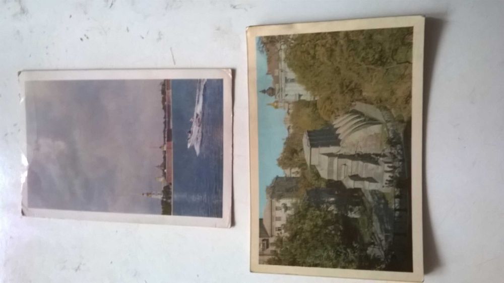 pocztówki (widokówki) Rosja; Litwa; Azerbejdżan; Ukraina po