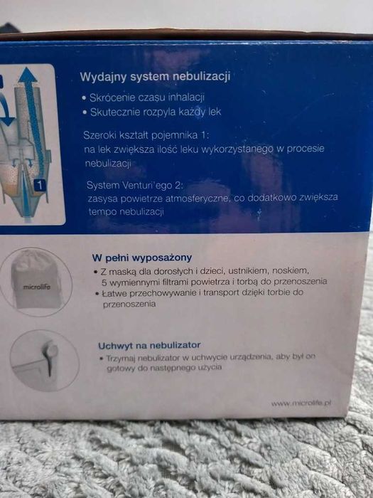 Kompaktowy inhalator microlife NEB 200