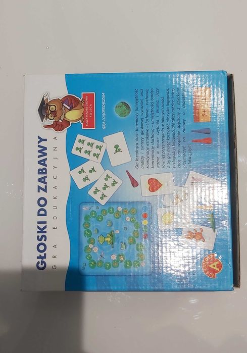 Gra głoski do zabawy edukacyjna plus gratis Alexander