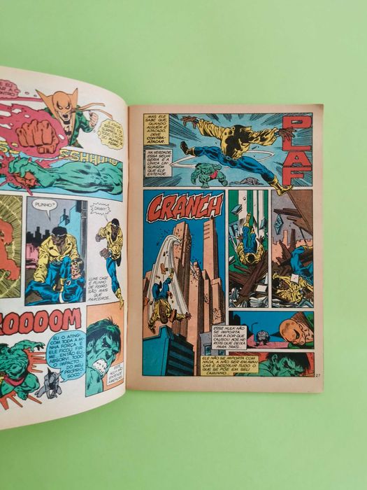 Livro / revista O Incrível Hulk #52 / Marvel - Abril Jovem 1987