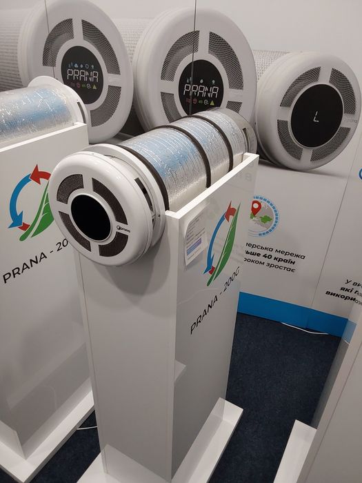 Рекуператор Прана с подогревом.  +Монтаж