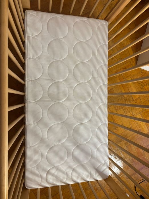 Jättetrött Colchão molas ensacadas p/berço, branco