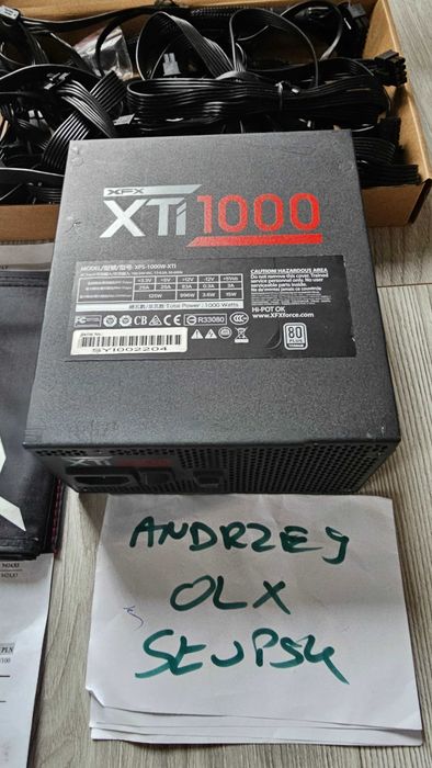 Zasilacz XFX XTi 1000 certyfikatem 80 Plus Titanium Seasonic