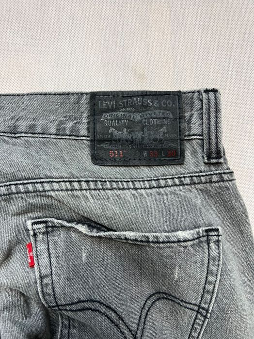 Spodnie Levis 511 y2k szare