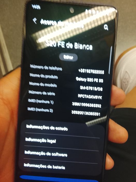 Samsung s20 FE BOM ESTADO