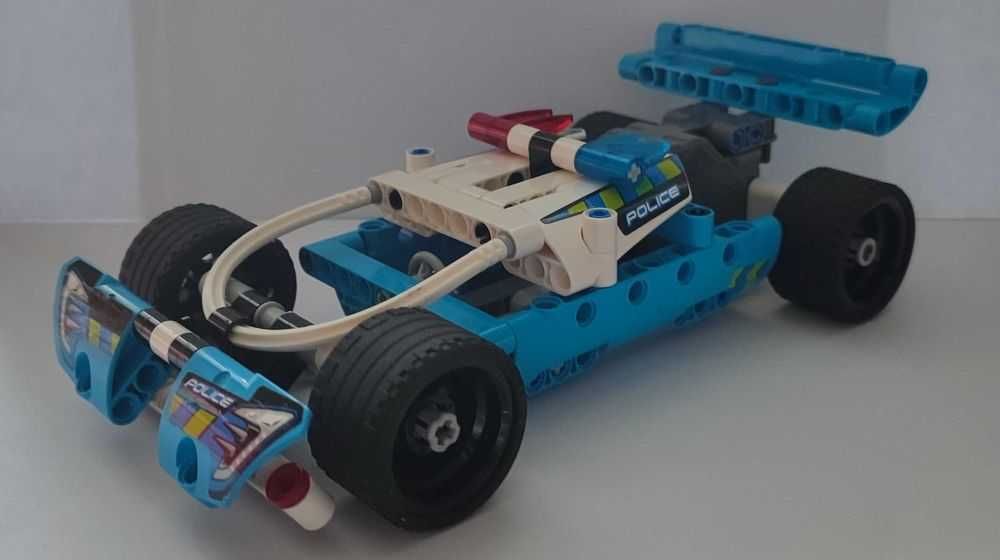 LEGO TECHNIC 42091 Policyjny pościg zestaw lego 2018 auto pull-back