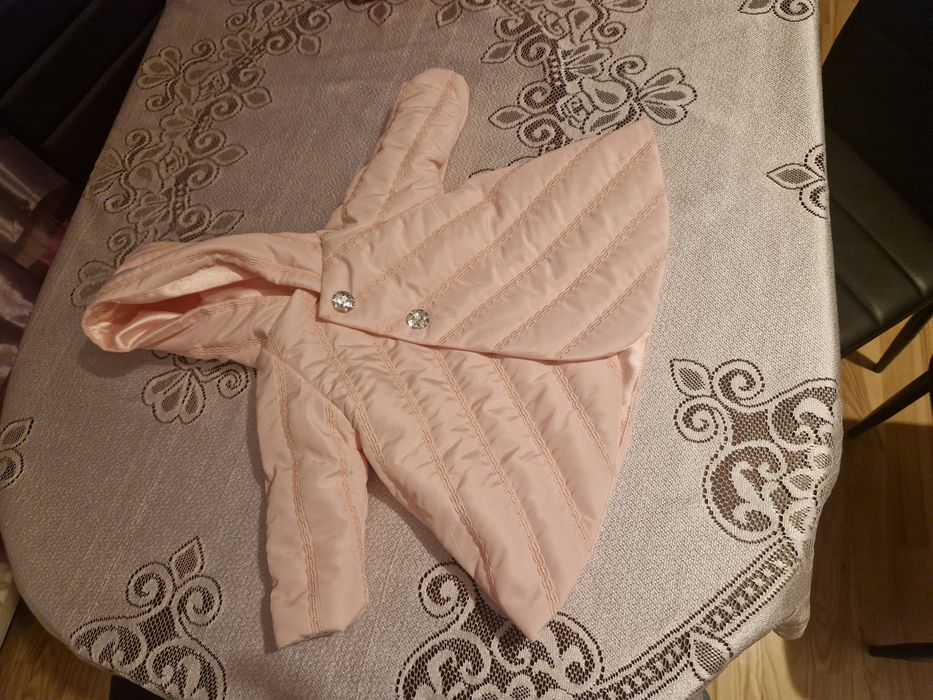 płaszczyk  wiosenny dla dziewczynki 68