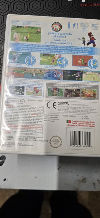 Jogo wii mario power tennis