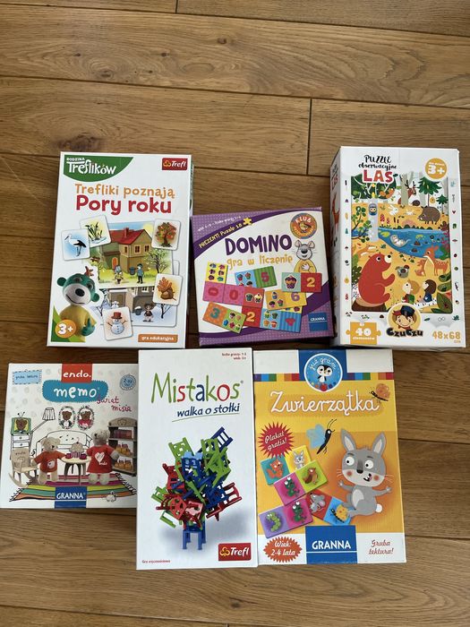 Zestaw gier memo domino