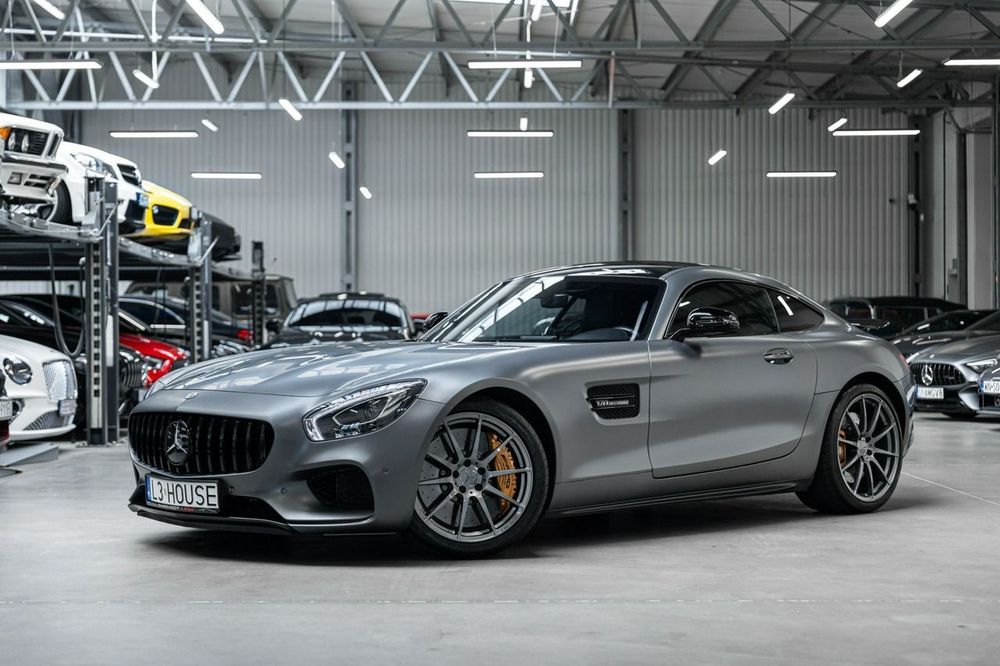 Mercedes-Benz AMG GT S 510 KM. Salon Polska. Ceramika, panorama, pakiet Track.