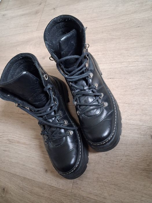 Buty  ryłko skórzane