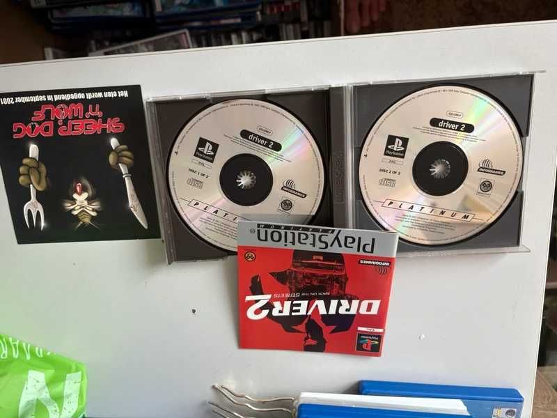 PlayStation 1 driver 2 back on the streets gra kompletna sprawna ps1 psx