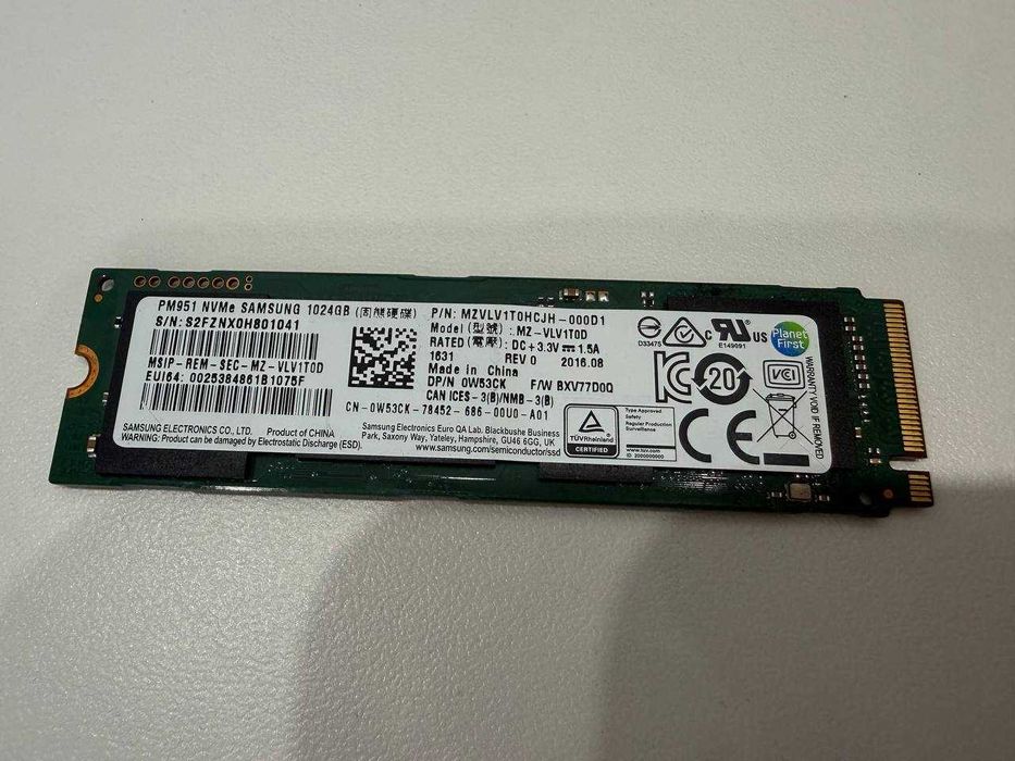 Накопитель ssd m.2 на 1 Tb Samsung
