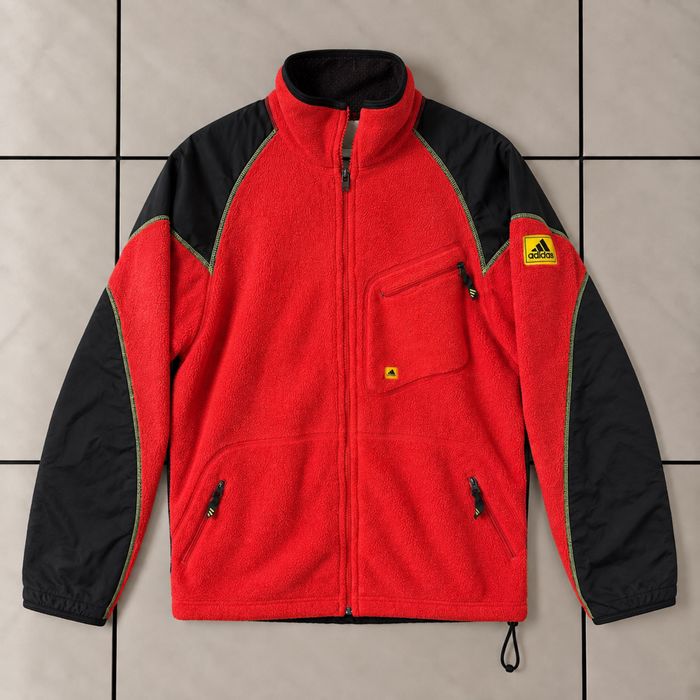 Kurtka polarowa Adidas Equipment M vintage polar rozsuwany outdoor fleece