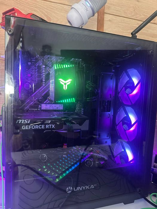 Setup Completo Gamer (AMD Ryzen 7, RTX 5060, 32gb RAM)