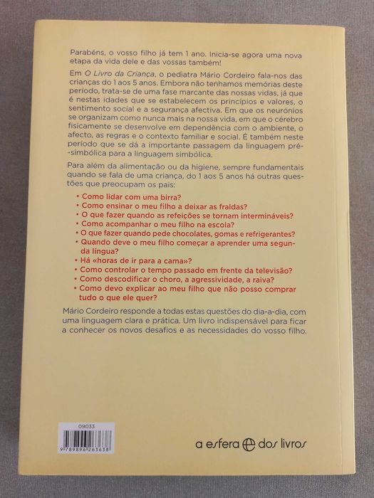 O Livro da Criança do Pediatra Mário Cordeiro