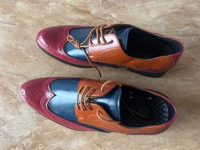Nowe Buty Męskie Eleganckie Casualowe sznurowane