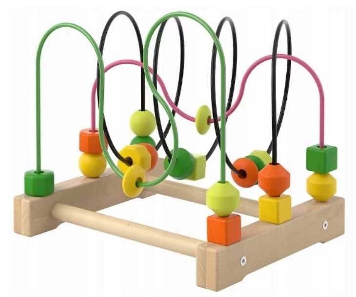 NOWA IKEA MULA Przekładanka Zabawka Edukacyjna Dzieci Przeplatanka