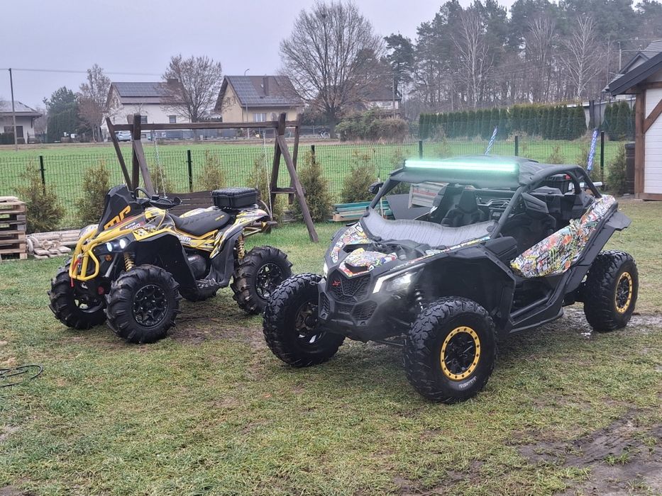 Can am renegade xmr  can am maverick x3 turbo
