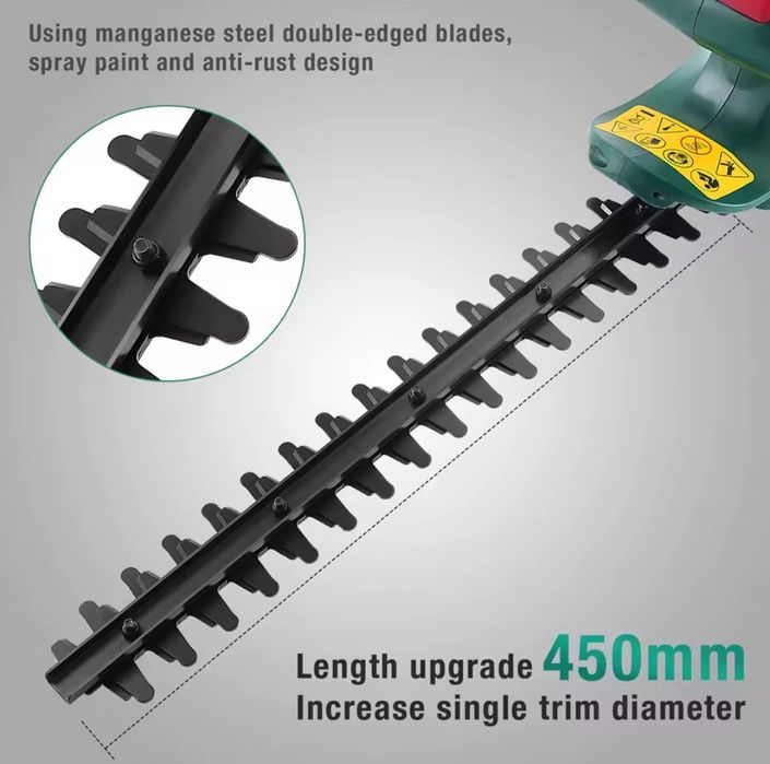 Corta sebes eléctrico 220v