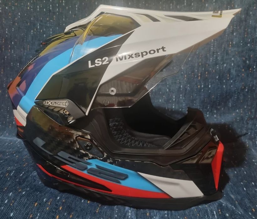 Capacete LS2 MX701 Explorer Carbono M