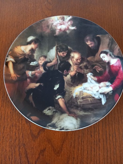 (6) Pratos Vista Alegre, Festa de Natal (seis)