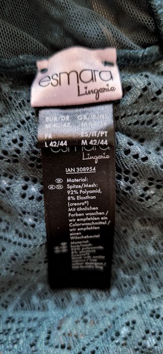 Koronkowe seksowne prześwitujące body z odkrytymi plecami M L