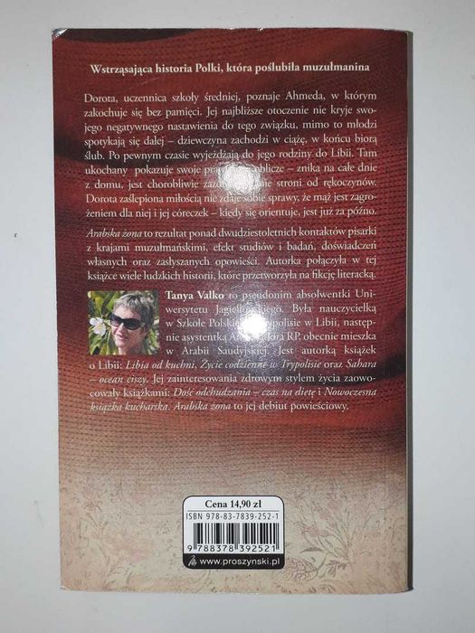 NOWA książka "Arabska żona" Tanya Valko
