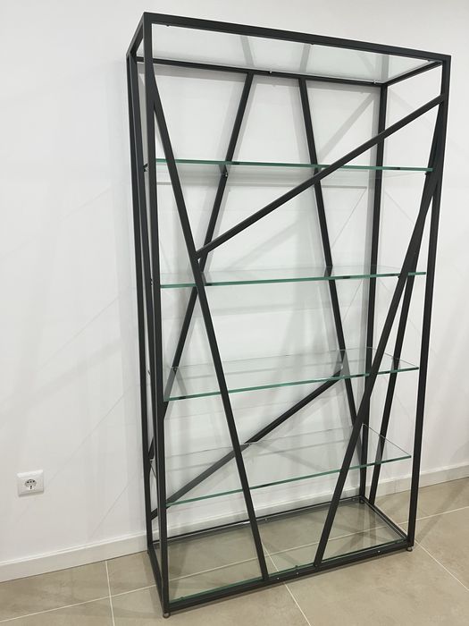 Estante ANTARTE 5 prateleiras em Vidro