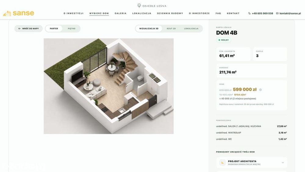 Dom z ogrodem 212 m², krok od Warszawy