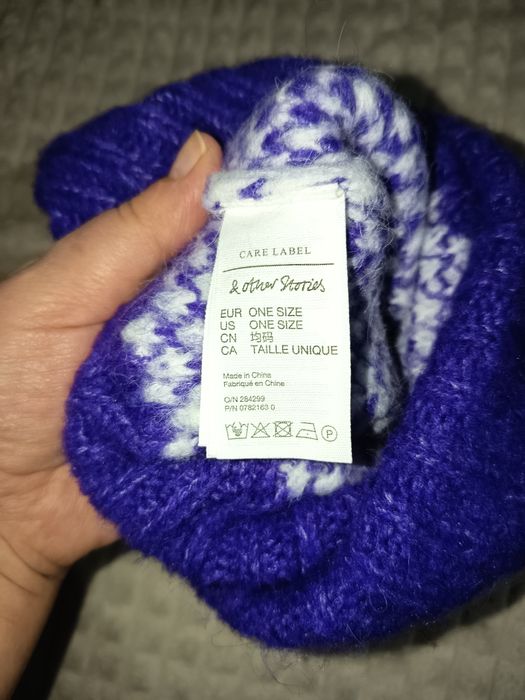 Bardzo ciepła czapka alpaka