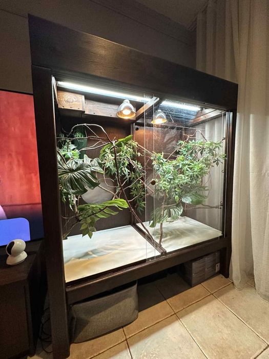 Duże Terrarium 130x90x140