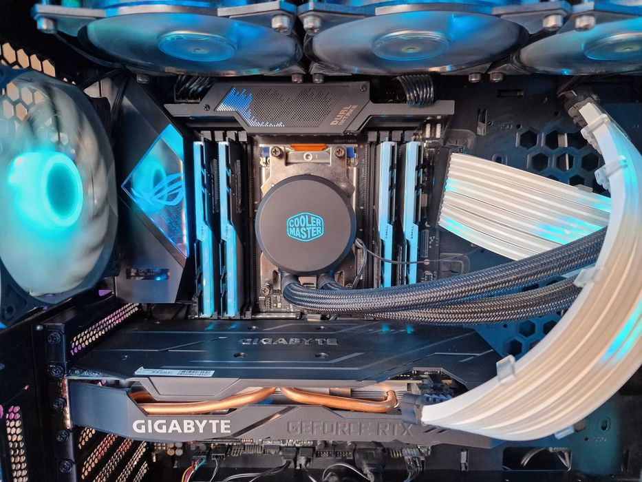 Stacja robocza / Gamingowy PC | Full RGB Build |48 wątków|32GB|2x1TB
