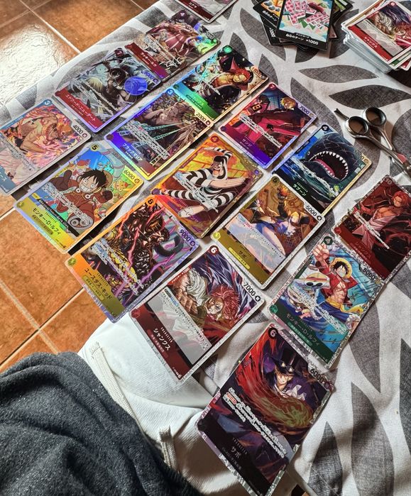 Cartas one piece raras