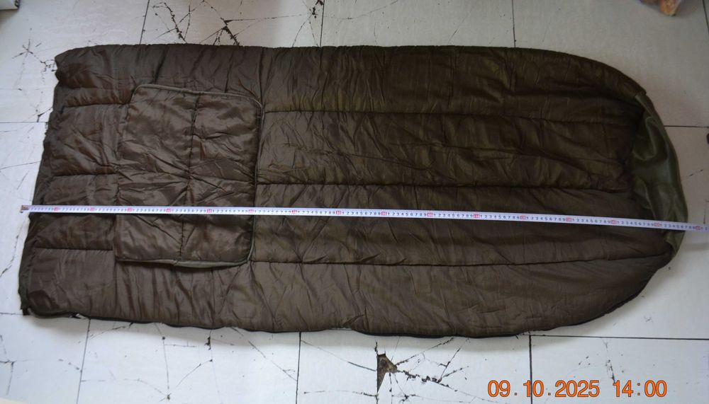 Спальник ВСУ, ЗСУ. Мешок спальный. Без капюшона. Военный. 100% полиэст