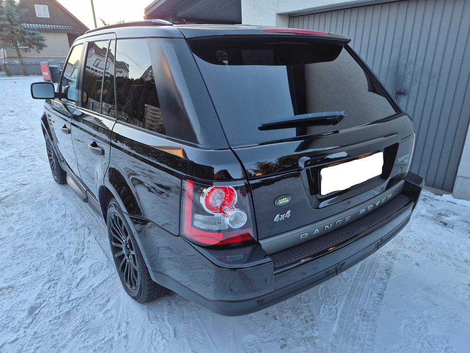Range Rover Sport 4x4 Automat Reduktor BiXenon Alu19` Czarny Zdrowy **