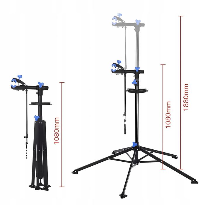 Stojak Serwisowy Na Rower Regulowany Sładany Uchwyt Rowerowy Do Napraw